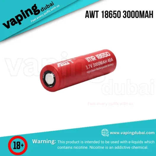 AWT 18650 3000mAh BATTERY