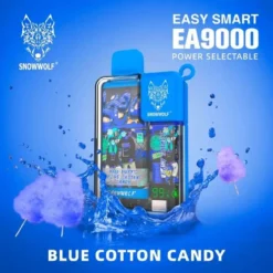 SnowWolf Easy Smart EA9000 Disposable Vape Blue Cotton Candy