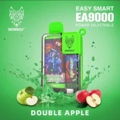 SnowWolf Easy Smart EA9000 Disposable Vape Double Apple