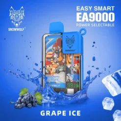 SnowWolf Easy Smart EA9000 Disposable Vape Grape Ice