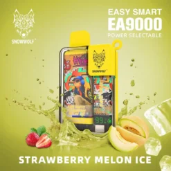 SnowWolf Easy Smart EA9000 Disposable Vape Strawberry Melon Ice