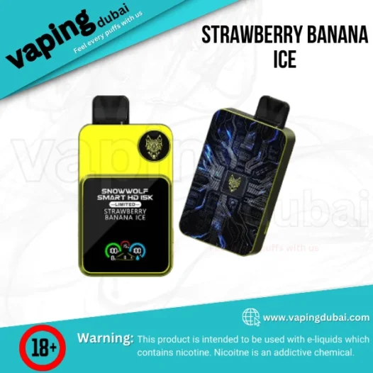 Snowwolf Smart HD 15K Banana Ice Strawberry