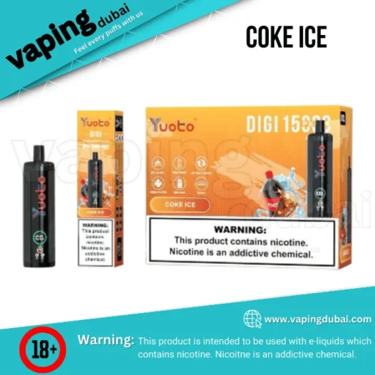 Yuoto DIGI 15000 Puffs Disposable Vape Coke Ice