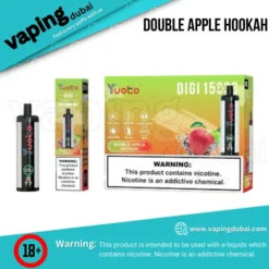 Yuoto DIGI 15000 Puffs Disposable Vape Double Apple Hookah