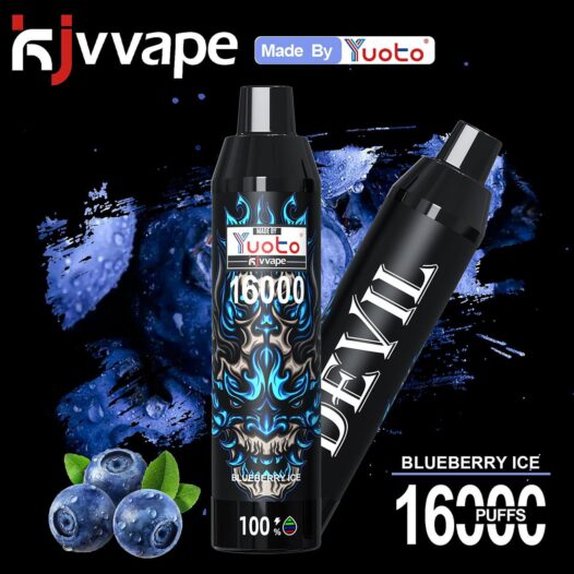 Yuoto Devil KJV 16000 Puffs Blueberry Ice