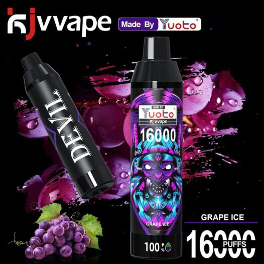 Yuoto Devil KJV 16000 Puffs Grape Ice