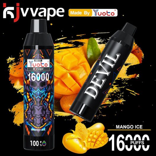 Yuoto Devil KJV 16000 Puffs Mango Ice