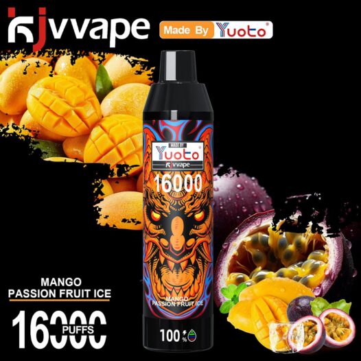 Yuoto Devil KJV 16000 Puffs Mango Passion Fruit Ice