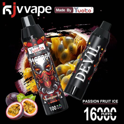 Yuoto Devil KJV 16000 Puffs passion fruit ice