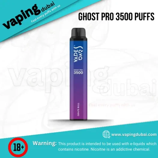 ghost pro 3500 puffs uae