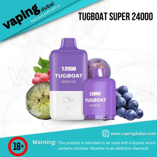 tugboat super 24000 puffs