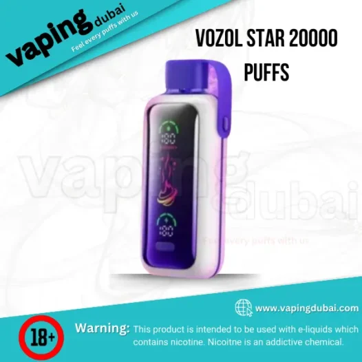 vozol star 20000 puffs uae