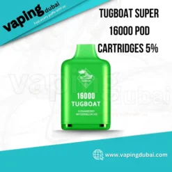 Tugboat Super 16000 Pod Cartridges 5% Nicotine Disposable Vape in Dubai, UAE