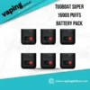 Tugboat Super 16000 Puffs Battery Pack 550mAh in Dubai, UAE