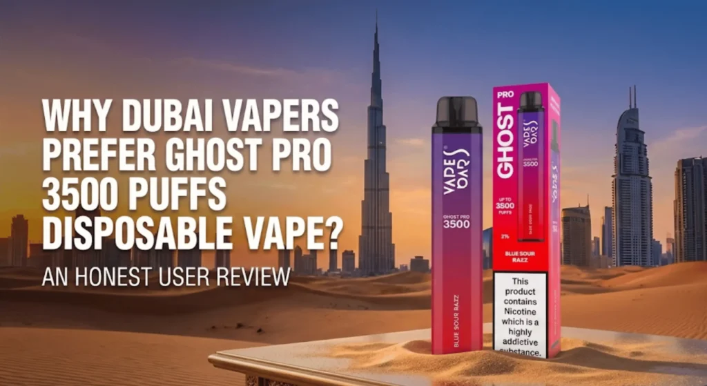 ghost bar 3500 puffs review