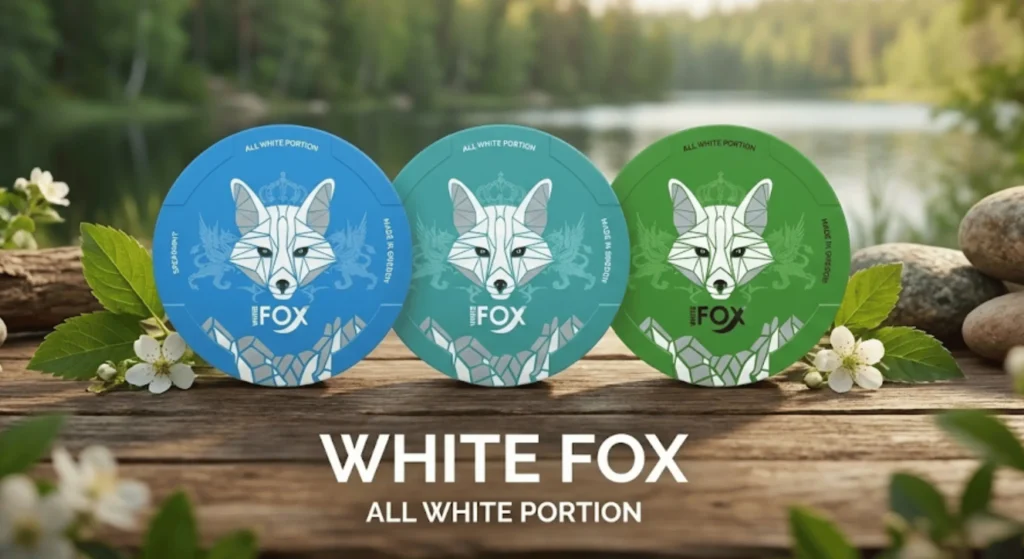 white fox nicotine pouches