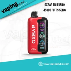 Oxbar TRI Fusion 45000 puffs 50mg nicotine Disposable Vape in Dubai, UAE
