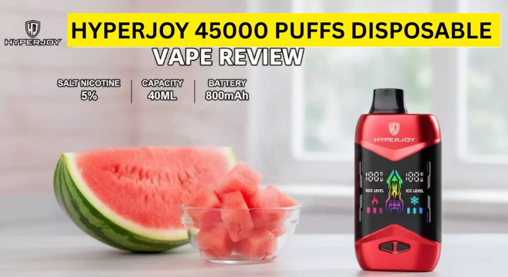 Hyperjoy 45,000 Puffs Disposable Vape
