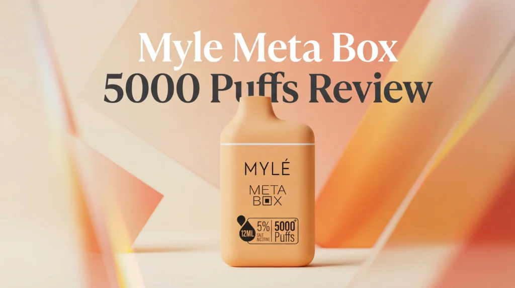 myle meta box 5000 puffs in Dubai