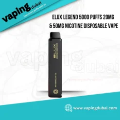 Elux Legend 5000 Puffs 20mg & 50mg Nicotine Disposable Vape in Dubai