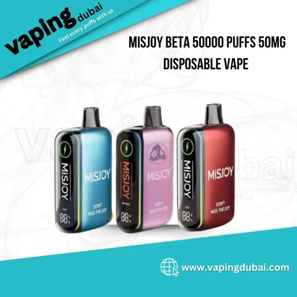 MISJOY Beta 50000 Puffs 50mg Disposable Vape in Dubai