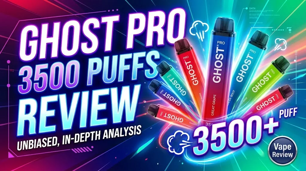 Ghost Pro 3500 Puffs Review in Dubai