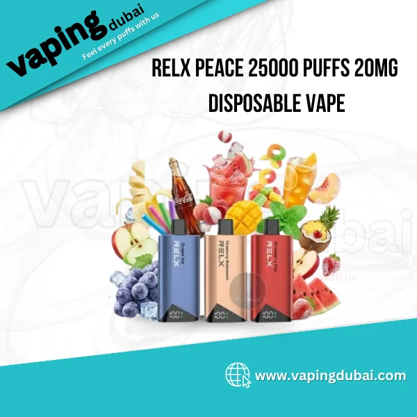 RELX Peace 25000 Puffs 20mg Disposable Vape in Dubai