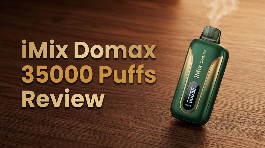 iMix Domax 35000 Puffs in Dubai: Complete DTL Vape Review