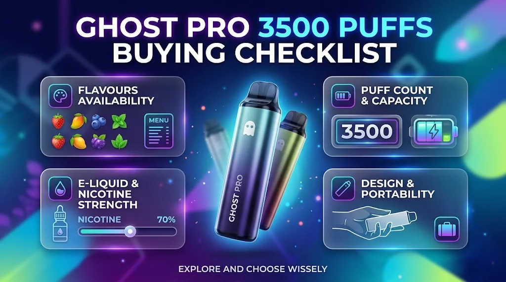 Ghost Pro 3500 Puffs Buying Checklist: What to Check Before Buying in Dubai